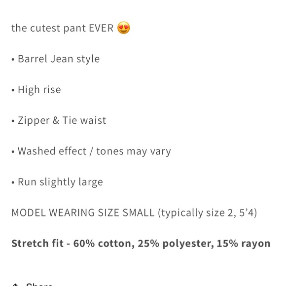 POL Light Blue Floral-Print Boyfriend Jeans with Drawstring Waist - Picture 4 of 4